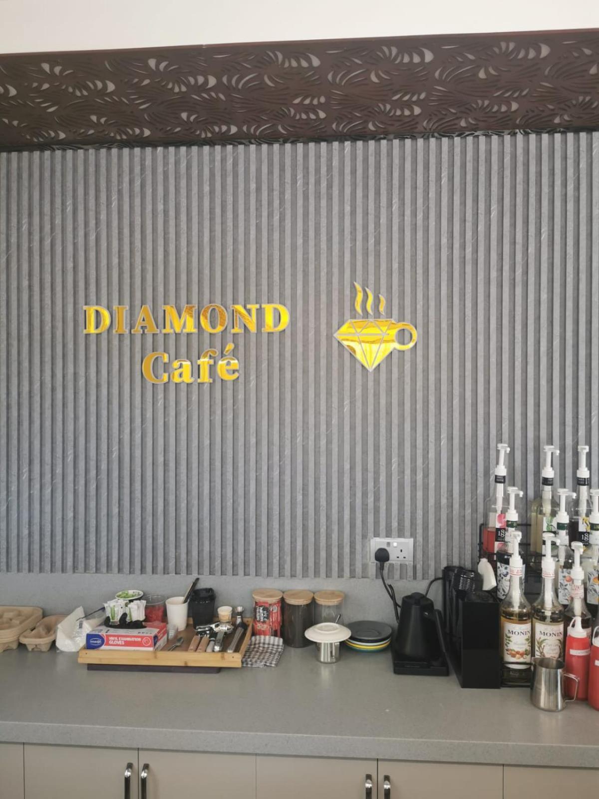 Diamond Star Hotel فندق النجمة الماسية Szíb Kültér fotó